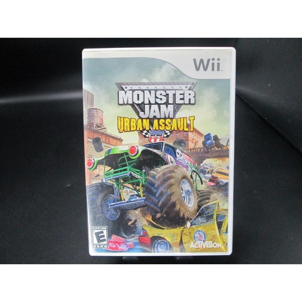 Monster Jam: Urban Assault - Nintendo Wii - Complete w/ Manual CIB